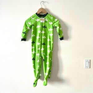 Carters Toddler 1-Piece Boys Fleece Footie Pyjamas 3T NWT
